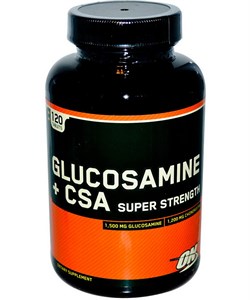 OPTIMUM NUTRITION GLUCOSAMINE PLUS CSA (120 ТАБ.)