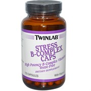 TWINLAB STRESS B-COMPLEX CAPS (100 КАПС.) TWINLAB STRESS B-COMPLEX CAPS (100 КАПС.)
