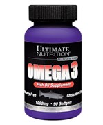 ULTIMATE NUTRITION OMEGA 3 (90 КАПС.) ULTIMATE NUTRITION OMEGA 3 (90 КАПС.)