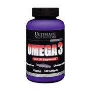 ULTIMATE NUTRITION OMEGA 3 (180 КАПС.) ULTIMATE NUTRITION OMEGA 3 (180 КАПС.)