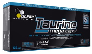 OLIMP TAURINE MEGA CAPS (120 КАПС.) OLIMP TAURINE MEGA CAPS (120 КАПС.)